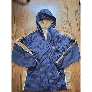 Milwaukee Brewers Windbreaker Jacket Youth XL 18-20 MLB Baseball Boys Hooded